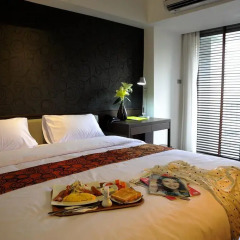 Апартаменты Lily Residence Executive Serviced Apartment Студия с различными типами кроватей фото 29
