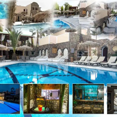 Отель Polydefkis Apartments Греция, Остров Санторини - отзывы, цены и фото номеров - забронировать отель Polydefkis Apartments онлайн бассейн фото 3