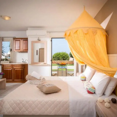 Notos Heights Hotel & Suites 4* Улучшенная студия с различными типами кроватей фото 6