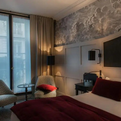 Отель Hôtel DAubusson 5* Улучшенный номер с различными типами кроватей