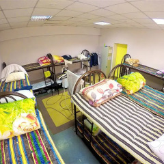 Hello Hostel Кровать в общем номере фото 17