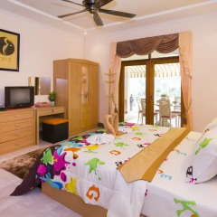 Отель Relaxing Palm Pool Villa 3* Вилла Делюкс с различными типами кроватей фото 49