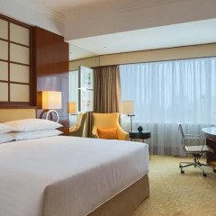 Shanghai Marriott Hotel City Centre 5* Люкс с различными типами кроватей фото 3