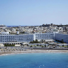 Mitsis Grand Hotel Rhodes Родос пляж фото 2