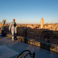 Отель Riad Ksar Aylan Марокко, Уарзазат - отзывы, цены и фото номеров - забронировать отель Riad Ksar Aylan онлайн балкон