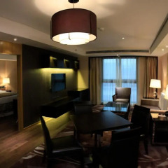 Апартаменты Lee Garden Service Apartment Wangfujing комната для гостей фото 2
