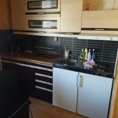 Отель Tjeldsundbrua Camping Коттедж с различными типами кроватей фото 30