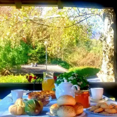 Отель Cjase me B&B Кьюзафорте в номере