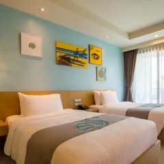 Отель Holiday Inn Resort Krabi Ao Nang Beach 4* Стандартный номер с 2 отдельными кроватями фото 5