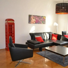 Апартаменты Vienna Inn Apartment Central Вена комната для гостей фото 2