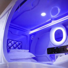 Отель MET A Space Pod @ Boat Quay Номер Делюкс с различными типами кроватей фото 3