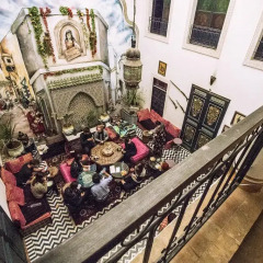 Отель Funky Fes Hostel Марокко, Фес - отзывы, цены и фото номеров - забронировать отель Funky Fes Hostel онлайн питание