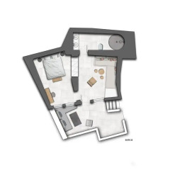 Отель Porto Fira Suites 4* Люкс с различными типами кроватей фото 24