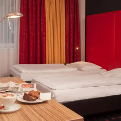 Hotel Senator 4* Стандартный номер с разными типами кроватей фото 11