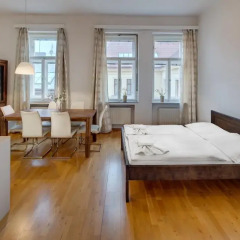 Отель Selinor Old Town Apartments Чехия, Прага - отзывы, цены и фото номеров - забронировать отель Selinor Old Town Apartments онлайн комната для гостей фото 3