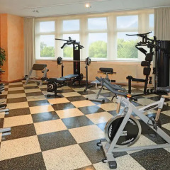 Отель Commundo Tagungshotel Hamburg Германия, Гамбург - отзывы, цены и фото номеров - забронировать отель Commundo Tagungshotel Hamburg онлайн фитнесс-зал фото 3