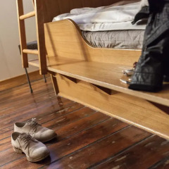 Stf Stockholm/af Chapman & Skeppsholmen Hostel Кровать в общем номере фото 11