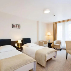 Qubus Hotel Wroclaw 4* Стандартный номер с 2 отдельными кроватями фото 3
