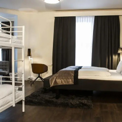 Saga Hotel Oslo Central 3* Стандартный семейный номер с двуспальной кроватью фото 2