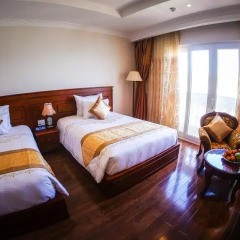 Nha Trang Palace Hotel 3* Улучшенный номер с 2 отдельными кроватями фото 6