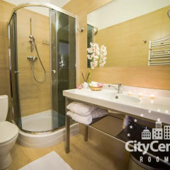 Отель City Center Rooms ванная