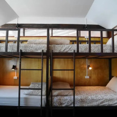 At Pier Hostel Lanta Кровать в общем номере с двухъярусной кроватью фото 2