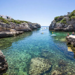 Отель Estel Blanc Apartaments - Adults Only Испания, Кала-эн-Форкат - отзывы, цены и фото номеров - забронировать отель Estel Blanc Apartaments - Adults Only онлайн приотельная территория