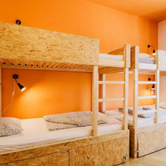 HomePlus Hostel Кровать в общем номере с двухъярусной кроватью фото 3
