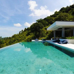 Отель Villa Blue View Таиланд, Самуи - отзывы, цены и фото номеров - забронировать отель Villa Blue View онлайн бассейн фото 3