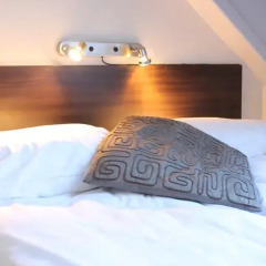 Отель P-Hotels Bergen 3* Номер с общей ванной комнатой с различными типами кроватей (общая ванная комната) фото 2