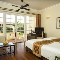 Отель Victoria Hoi An Beach Resort & Spa 4* Улучшенный номер с различными типами кроватей фото 5