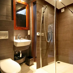 Отель Apartamenty Widokowy Tatry Zakopane Косцелиско ванная