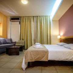 Iraklion Hotel 3* Стандартный номер с различными типами кроватей фото 5