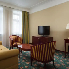 Гостиница Марриотт Москва Тверская 4* Люкс разные типы кроватей фото 6