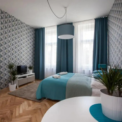 Апартаменты Comfortable Prague Apartments Студия с различными типами кроватей