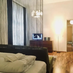 Апартаменты StadtRaum-Berlin Apartments комната для гостей фото 4