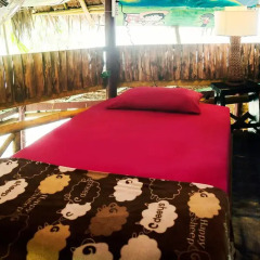 Leaf House Bungalow - Hostel Кровать в общем номере с двухъярусной кроватью фото 15