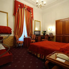 Hotel Giulio Cesare 4* Стандартный семейный номер с двуспальной кроватью фото 3