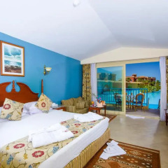Отель Titanic Palace & Aqua Park Hrg 5* Бунгало с различными типами кроватей фото 5