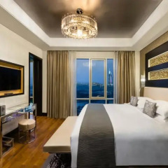 Отель Kempinski Mall Of The Emirates 5* Представительский люкс с двуспальной кроватью фото 2
