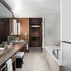 Отель The Langham, New York, Fifth Avenue Представительский номер с различными типами кроватей фото 13