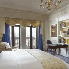 Отель The Ritz-Carlton, Tianjin 5* Номер Делюкс разные типы кроватей фото 7