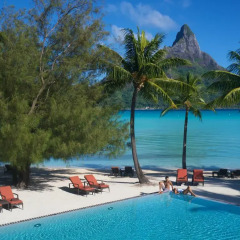 Отель InterContinental Bora Bora Resort and Thalasso Spa бассейн фото 3