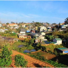Отель Hobbit Village Da Lat Далат балкон