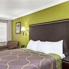 Отель Super 8 by Wyndham Inglewood/LAX/LA Airport 2* Стандартный номер с различными типами кроватей фото 10