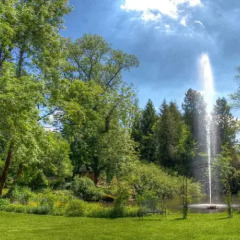 Отель Insel Mühle Германия, Мюнхен - отзывы, цены и фото номеров - забронировать отель Insel Mühle онлайн приотельная территория фото 2