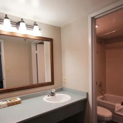 Отель Accent Inns Burnaby Канада, Бурнаби - 1 отзыв об отеле, цены и фото номеров - забронировать отель Accent Inns Burnaby онлайн ванная