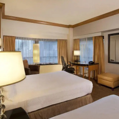 Отель New York Hilton Midtown 4* Номер Skyline с 2 отдельными кроватями фото 5