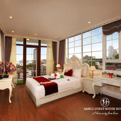 Отель Hanoi Guest House Royal 3* Номер категории Премиум с различными типами кроватей фото 16