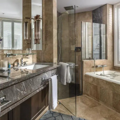 Four Seasons Hotel Singapore 5* Номер Делюкс с двуспальной кроватью фото 6